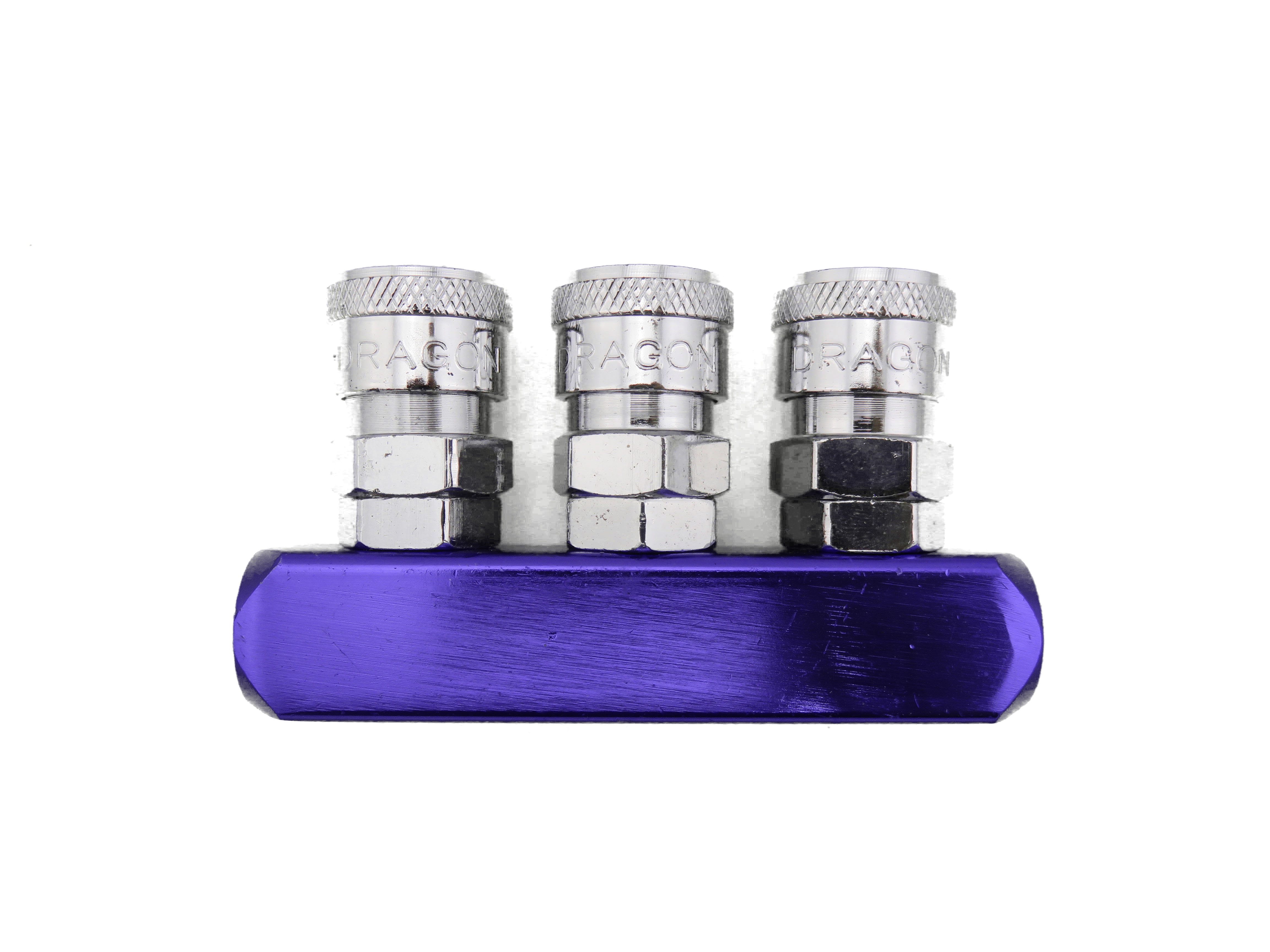 คอปเปอร์หลายทาง ชนิด 3 ทางตรง เกลียวของฐานขนาด 2 หุน ยี่ห้อ DRAGON