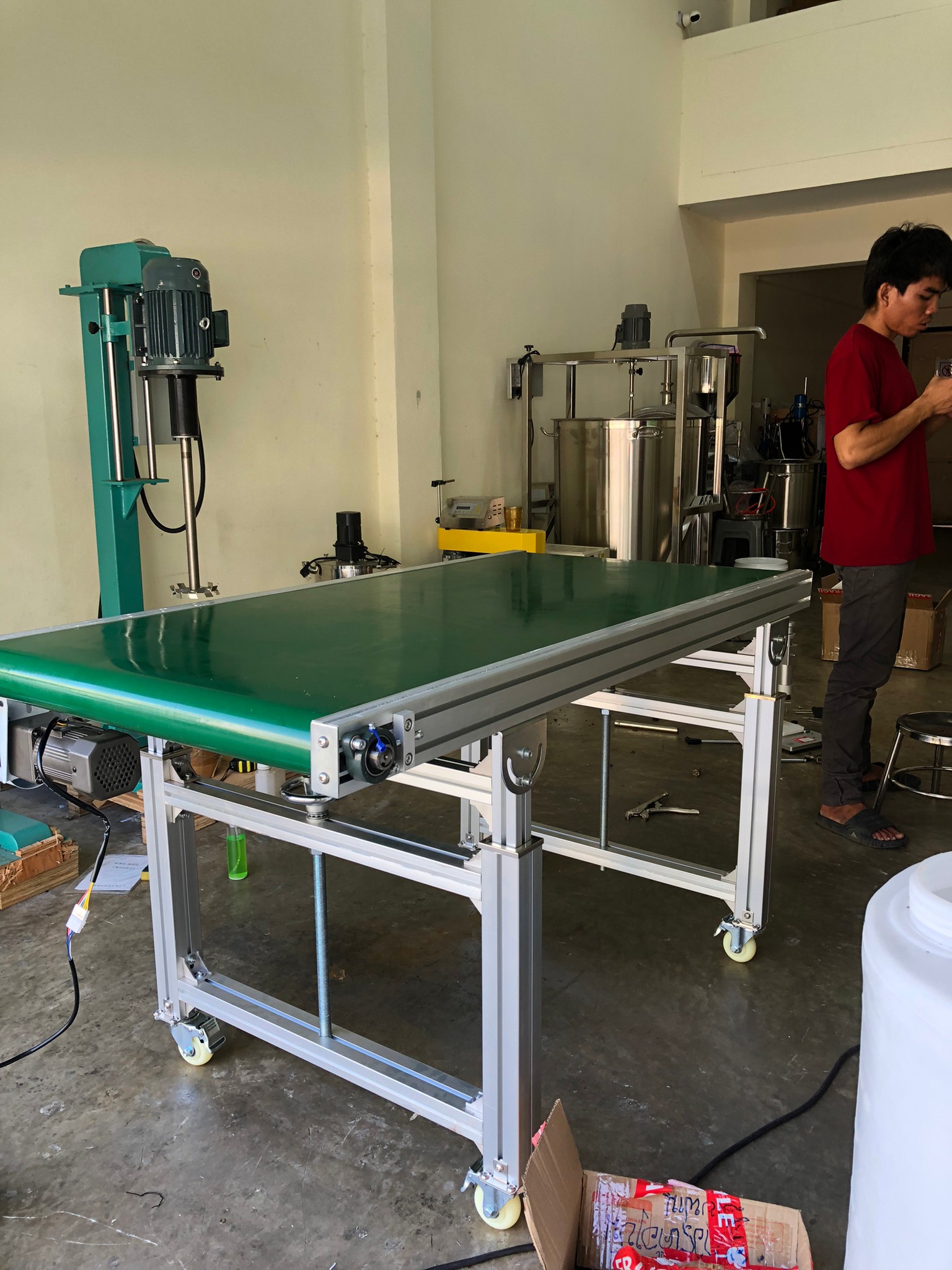 🌈 13176 สายพานลำเลียง BELT CONVEYOR BC-001