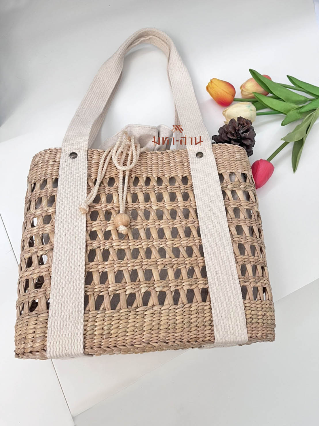 กระเป๋าถือ กระเป๋าสาน กระเป๋ากก กระเป๋าผู้หญิง กระเป๋ามินิมอล 🧡