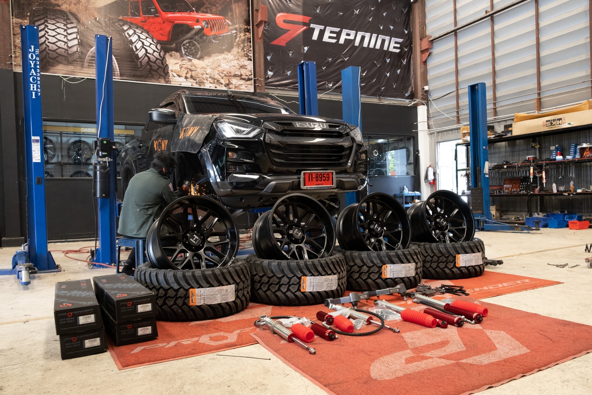 ล้อแท้ HOSTILE H120 ขอบ22 ใส่ D-MAX