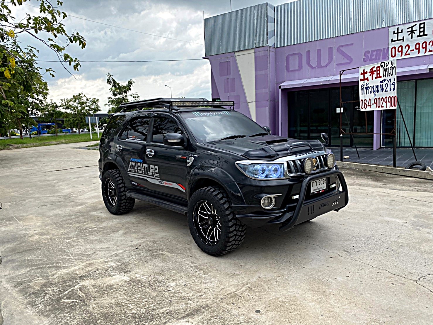 FORTUNER จัดทรงเมกาที่ STEP9