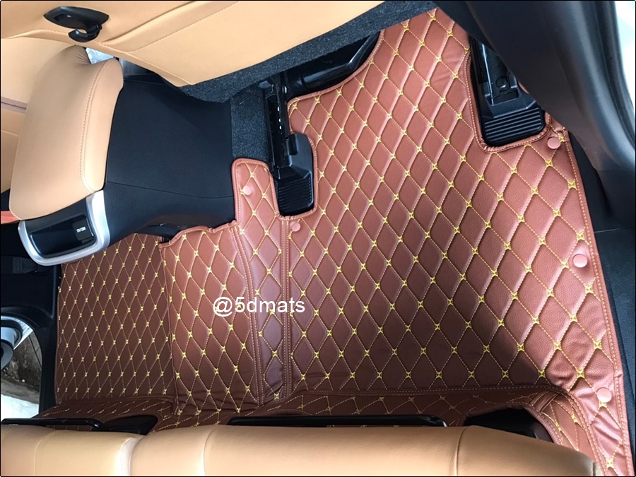 พรมปูพื้นรถยนต์ 6D SUBARU FORESTER (ปี 2013-16) พรมหนัง6D เกรดA 12มิล เต็มคัน 3ชิ้น