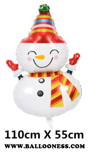 ลูกโป่งฟอยสโนวแมน Snowman