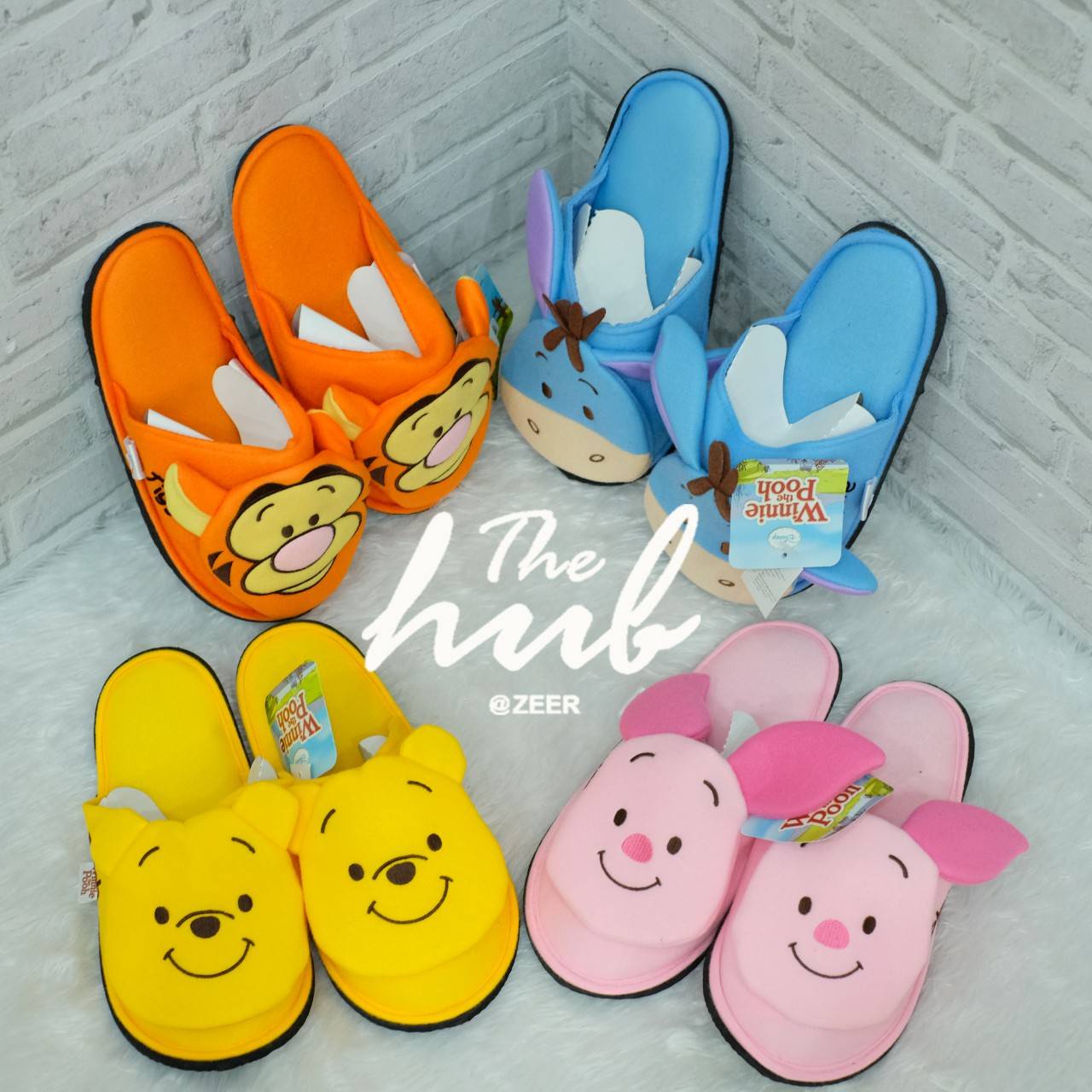 รองเท้าใส่ในบ้าน หมีพูห์และผองเพื่อน