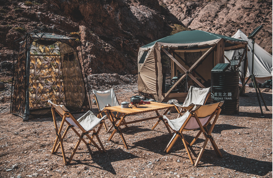 เก้าอี้ผ้าใบไม้ไผ่ WILDLAND BY MaxX EQUIP