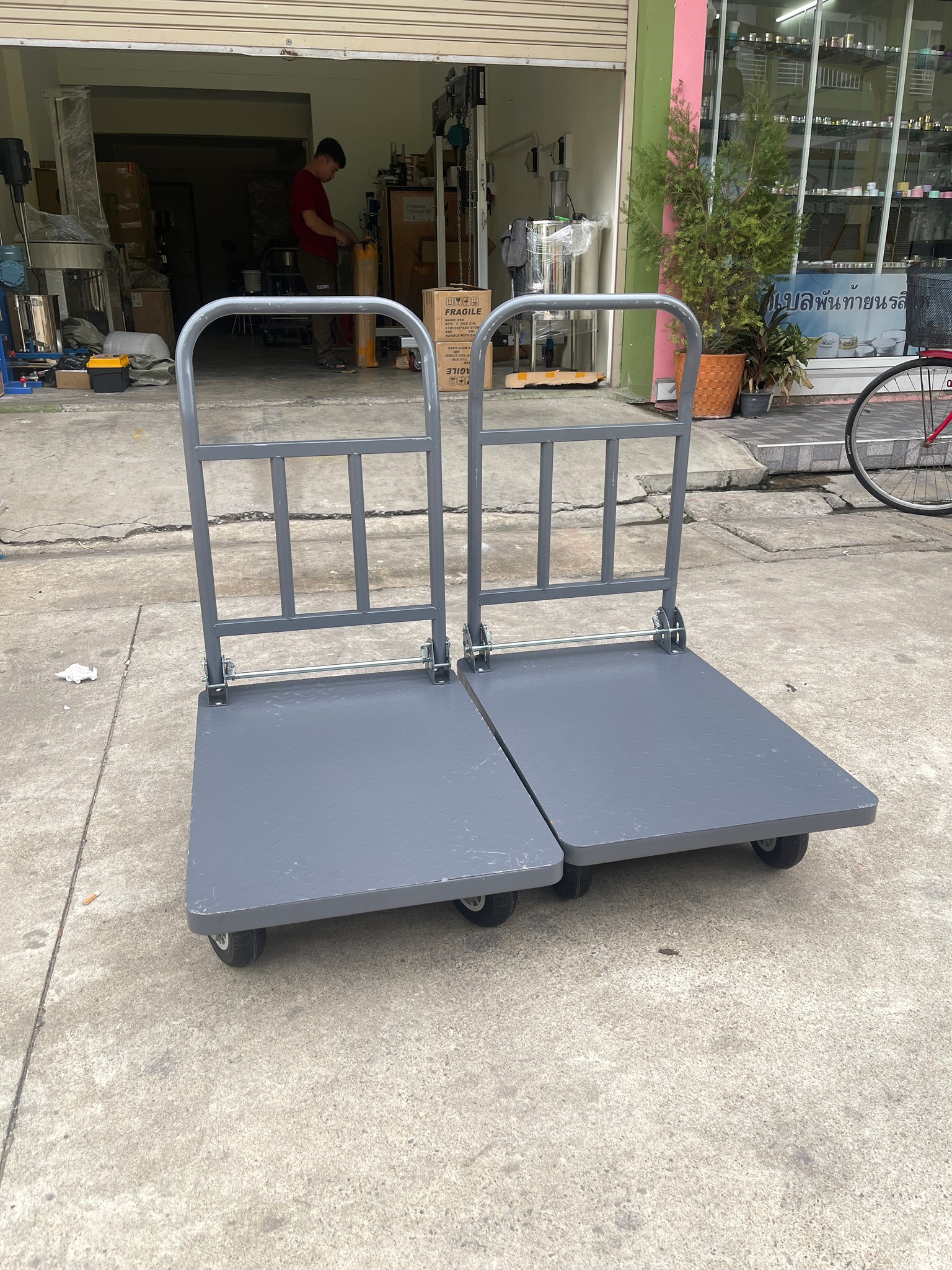 รถเข็นท้องแบน ZF-GBTC24 มีรุ่นรองรับน้ำหนักสูงสุดได้ถึง 1000kg.