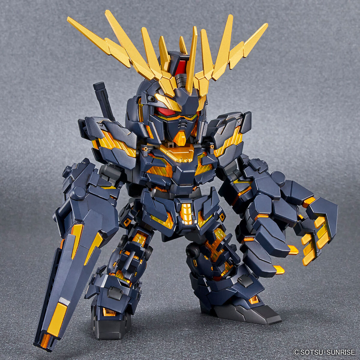 SD GUNDAM CROSS SILHOUETTE UNICORN GUNDAM 02 BANSHEE (DESTROY MODE)&BANSHEE NORN PARTS SET