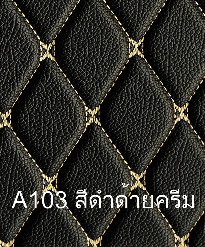 แผ่นปูท้าย + ปิดเบาะ พรม6D HONDA HR-V eHEV 2022-28 สีดำด้ายครีม สวยเรียบ หรูหรา เข้ารูป 3ชิ้น