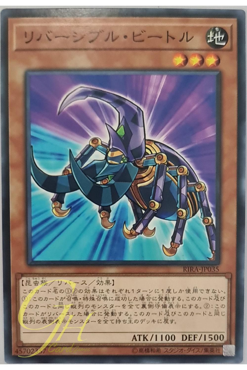 [RIRA-JP035] Reversible Beetle (Common)