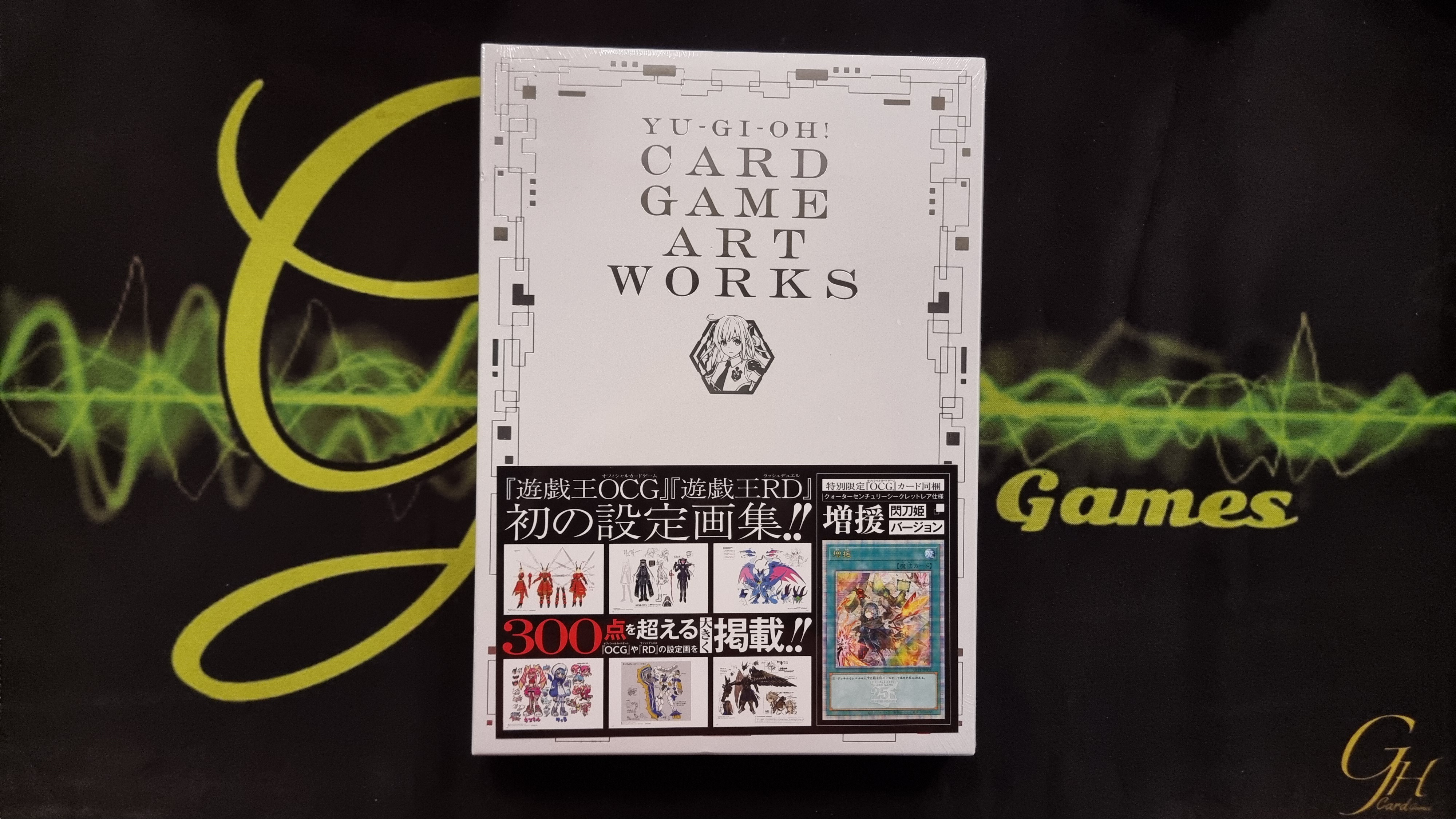 Yugioh [AW01-JP] CARD GAME ART WORKS (Book Included)