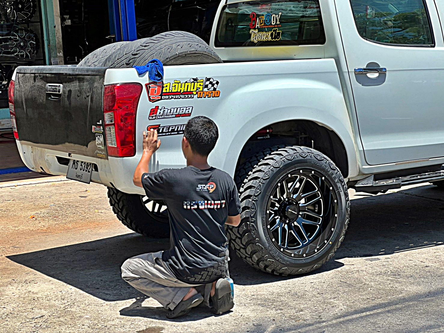 D-MAX_จองคิวมาจากจันทบุรี คันนี้ตัวเตี้ยโหลดเตี้ย จัดทรงเมกาที่ STEP9
