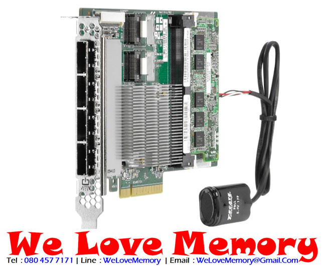 615418-B21 HP Smart Array P822/2GB FBWC 6Gb 2-ports-Int/4-ports Ext SAS Controller