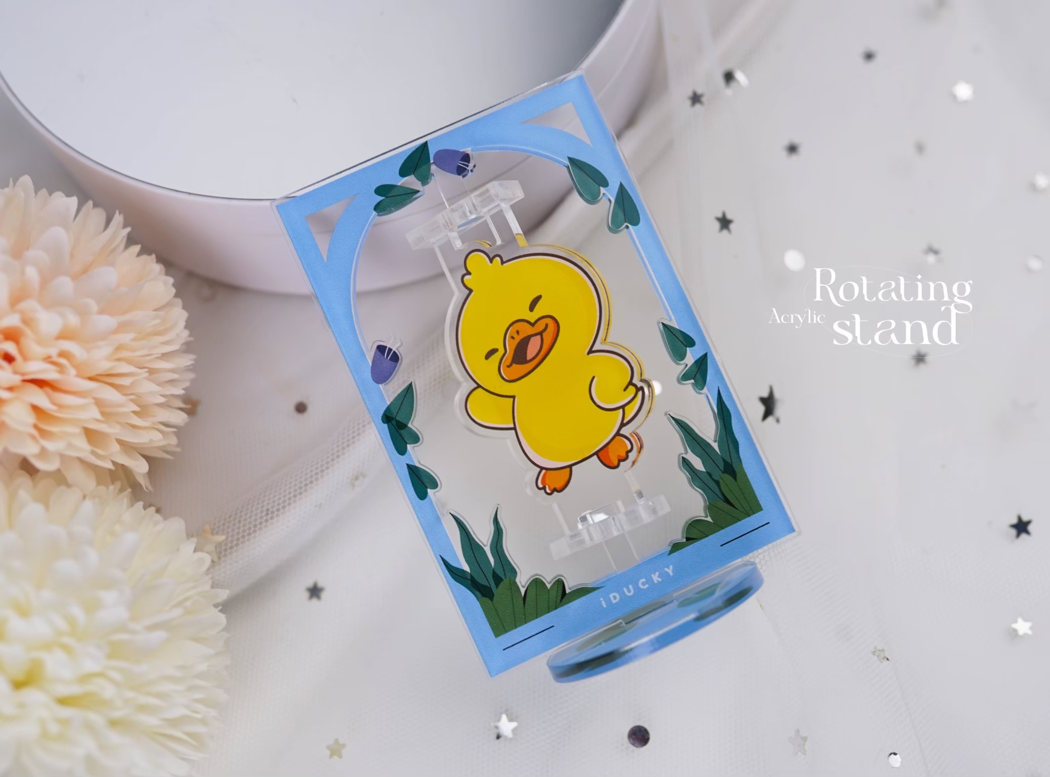 รับผลิตสแตนดี้อะคริลิคหมุนๆAcrylic Rotating Stand