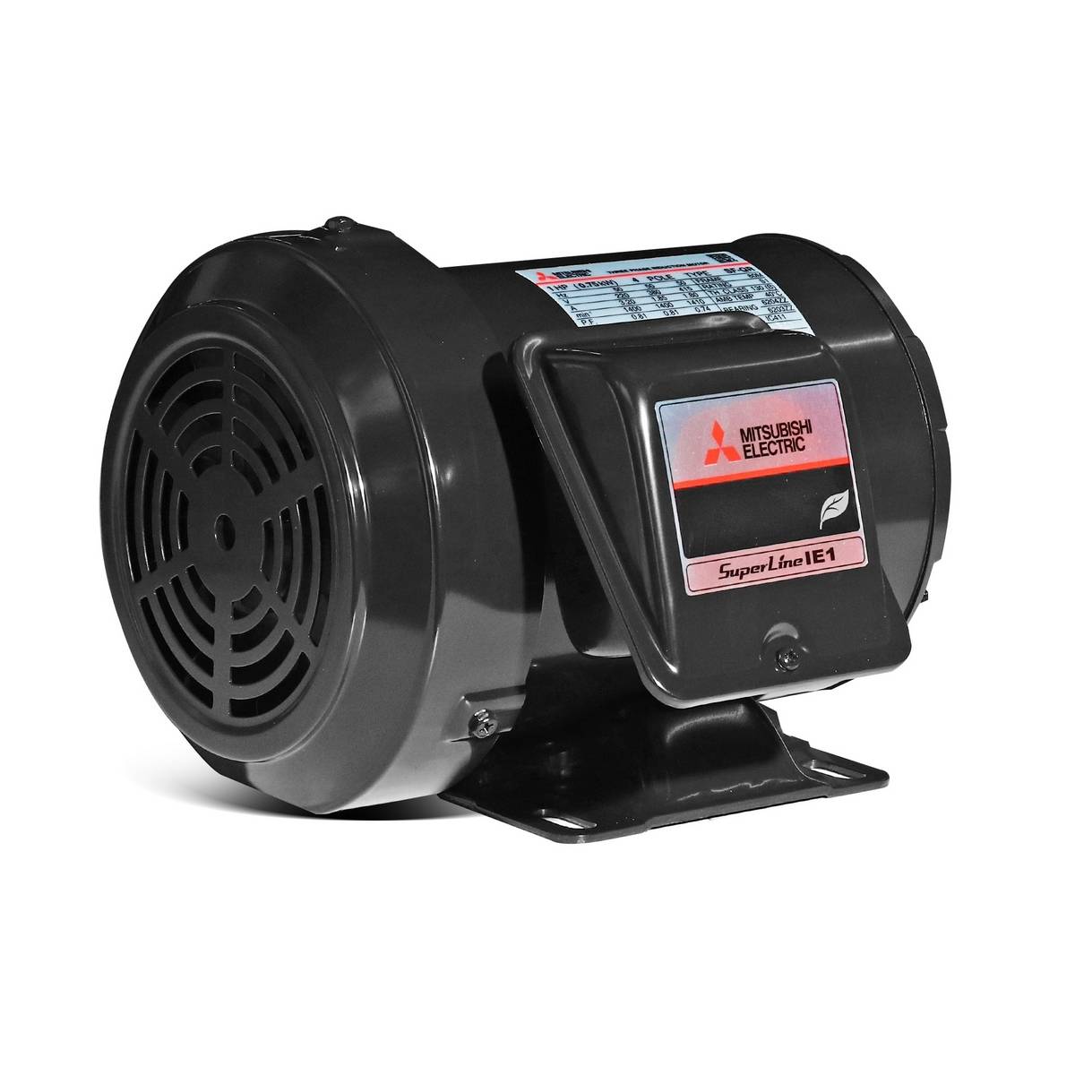 MITSUBISHI MITSUBISHI มอเตอร์ รุ่น SF-QR กำลัง 1 แรงม้า (0.75 กิโลวัตต์) ชนิดหุ้มมิด 3 เฟส 220/380 โวลต์ 4 โพล 3 สาย IP44 ความเร็วรอบ 1450 รอบ/นาที (มิตซูบิชิ)