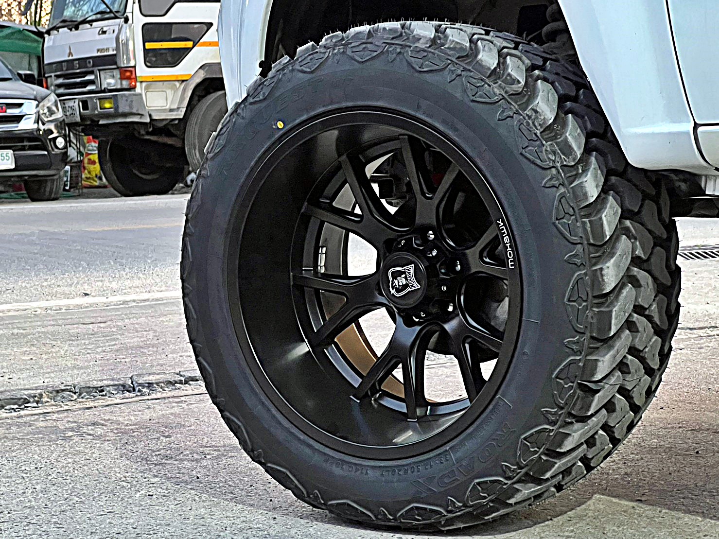 D-MAX ตัวเตี้ย ทำให้เป็นตัวสูง ทรงเมกา