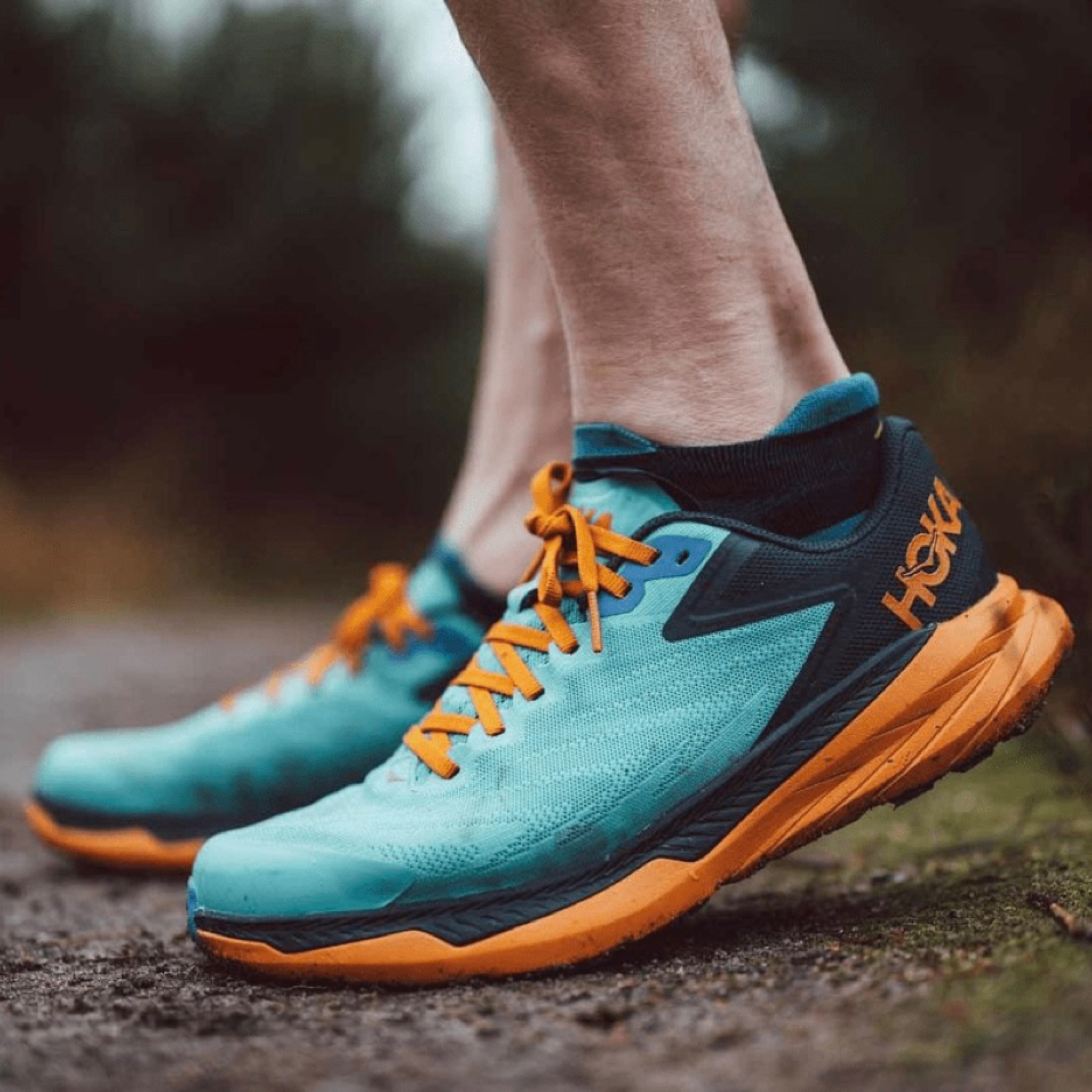 รองเท้าวิ่งเทรล HOKA Zinal ‘ATLANTIS’ (M11US)