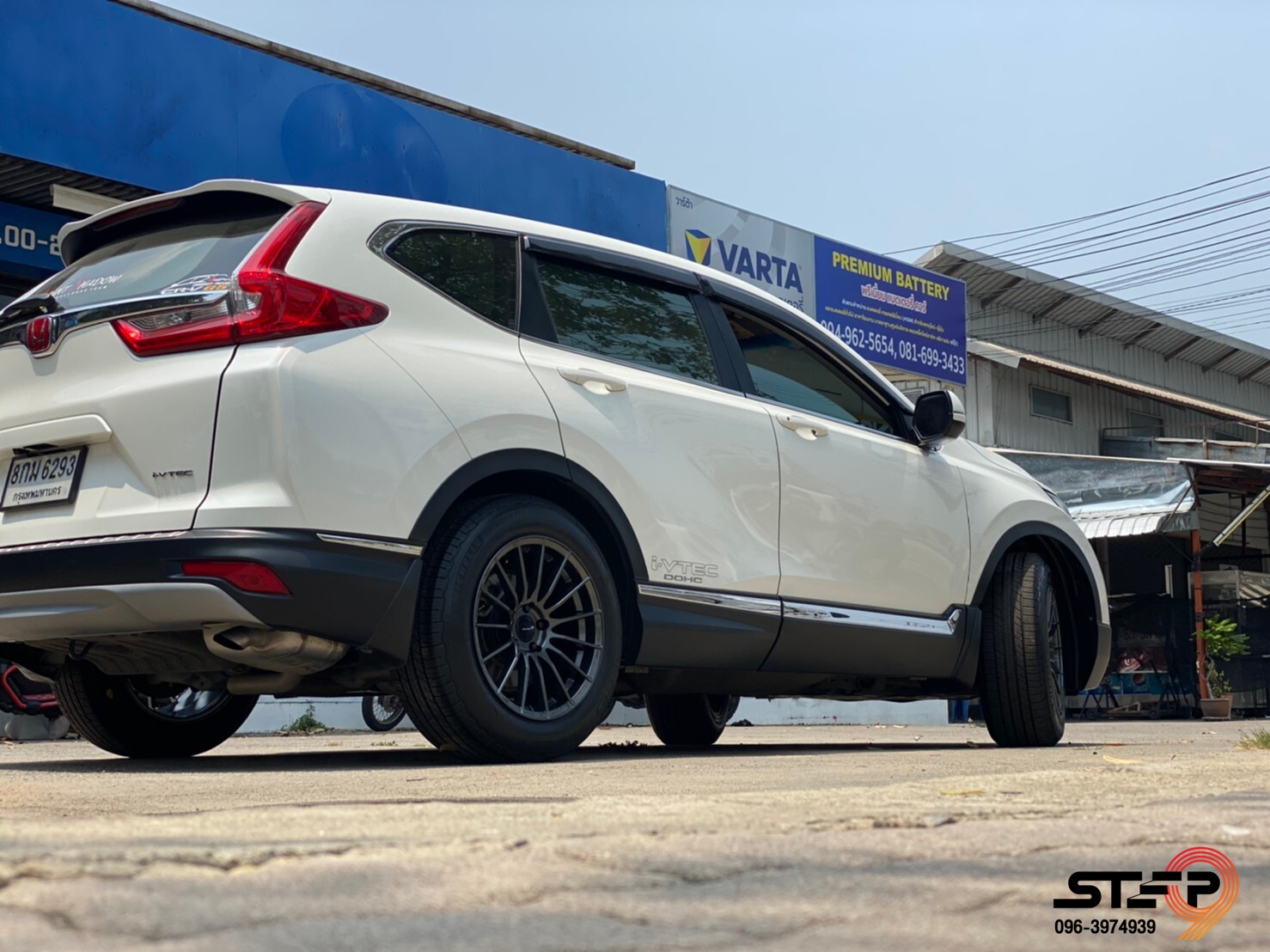 ล้อ ENKEI RS05RR ใส่ CRV ที่ STEP9