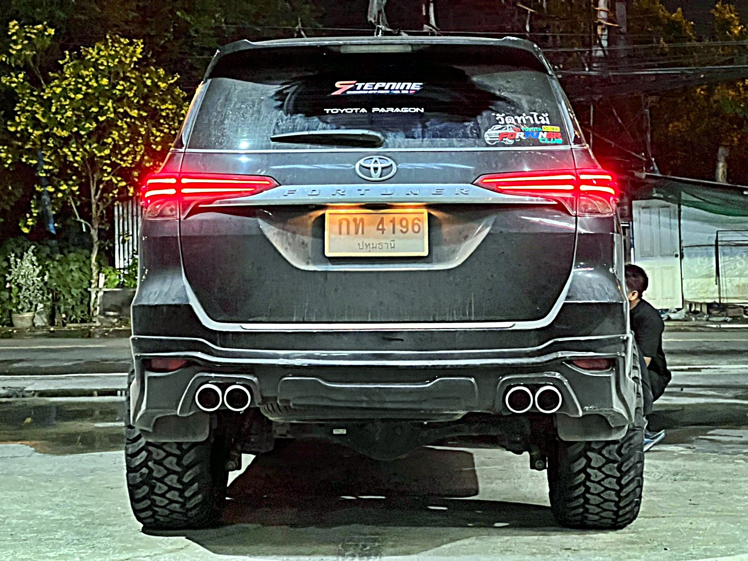 TOYOTA_FORTUNER_จองคิวมาจากปทุมธานี ทำทรงเมกาที่ STEP9