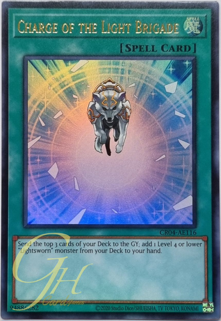 Yugioh [CR04-AE116] Charge of the Light Brigade (Ultra Rare)