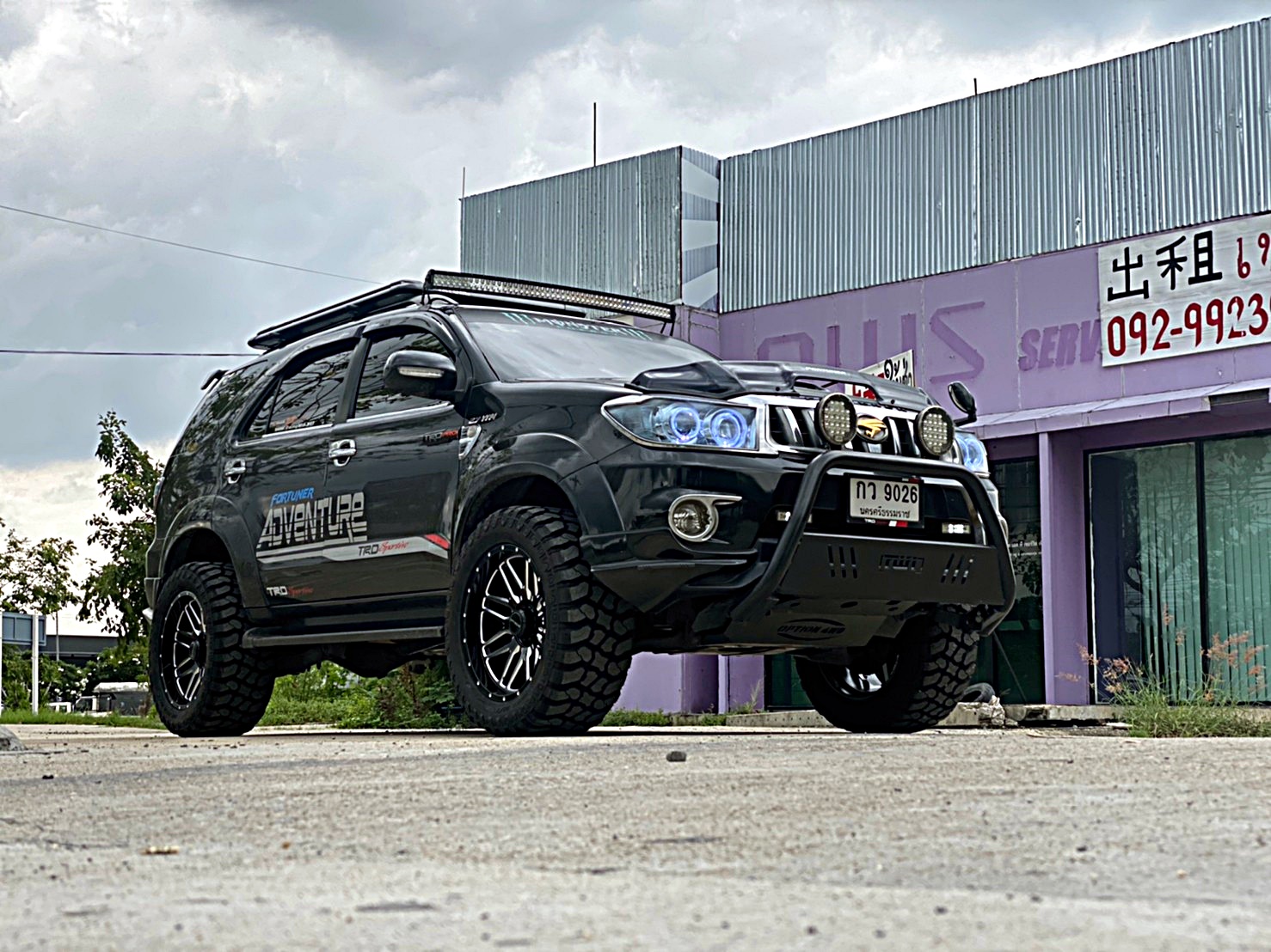 FORTUNER จัดทรงเมกาที่ STEP9