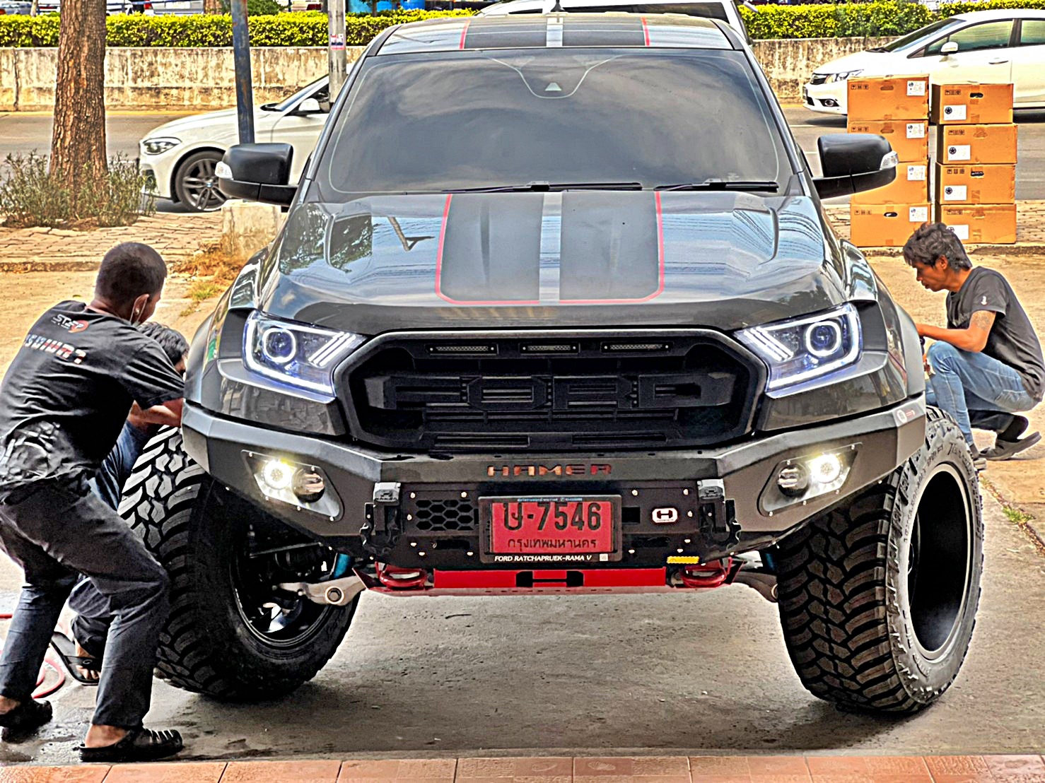 FORD RAPTOR ชุดแต่งรอบคันที่ STEP9