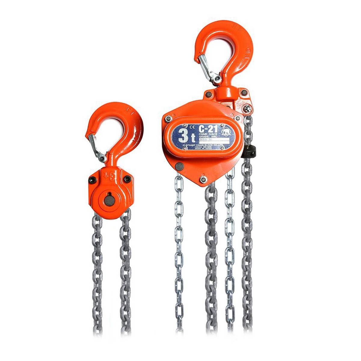 รอกโซ่ C-21-3 (3 TON) ELEPHANT/ตราช้าง