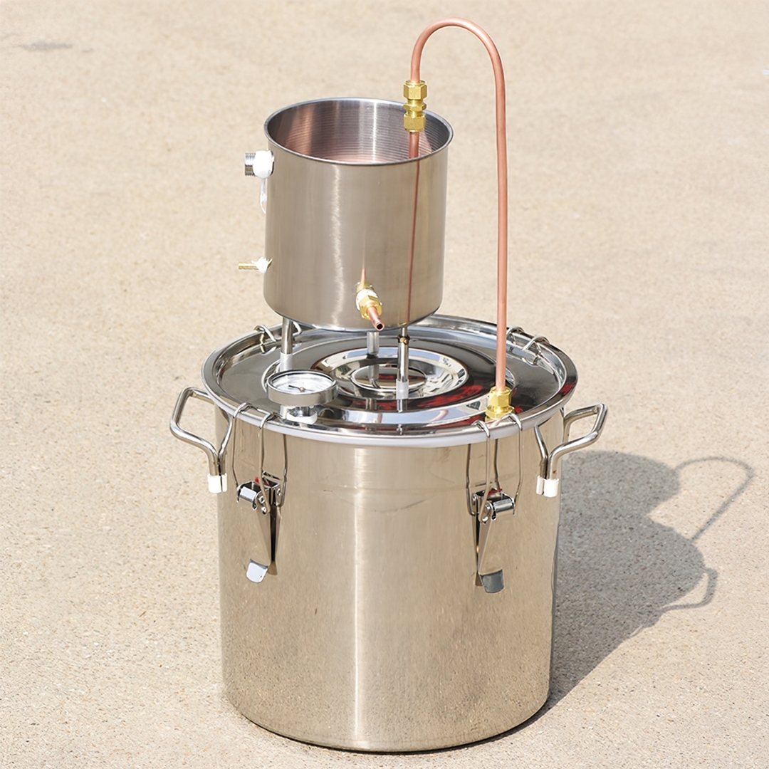 หม้อกลั่น YANTAI-10 ทั้งกลั่นทั้งหมัก ในถังเดียว 12L/20L/33L/50L