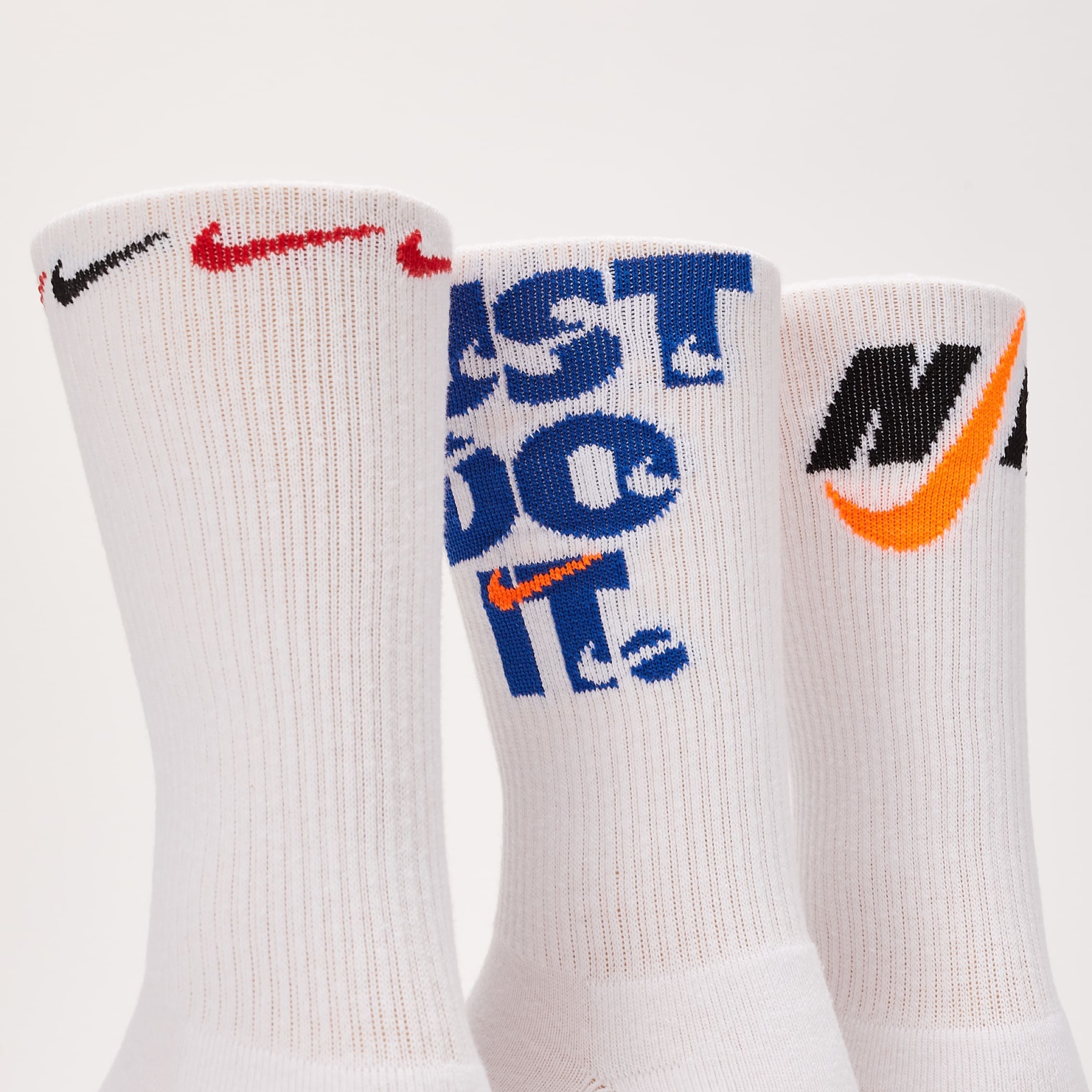 ถุงเท้า Nike EveryDay Plus Crew Socks #แพค3คู่ (S/M/L/XL)