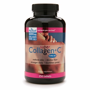 Neocell, Super Collagen+C, Type 1 & 3, 250 Tablets