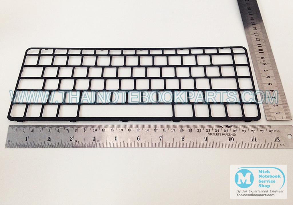 MT08989 หน้ากากคีร์บอร์ด Keyboard mask ยาว 29 CM กว้าง 11 CM (สินค้ามือสอง สีดำ) 2