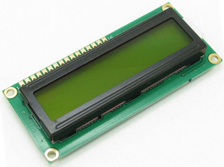 จอแสดงผล LCD ขนาด 16 ตัวอักษร 2 บรรทัด มีไฟส่องหลัง (ไม่ได้บัดกรี Pin)