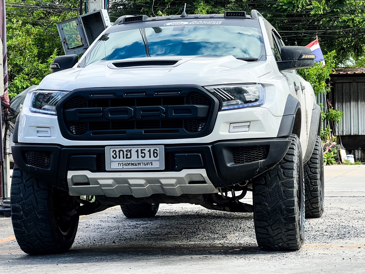 FORD RANGER ถอดชุดยก5นิ้วออก จัดทรงใหม่ที่ STEP9