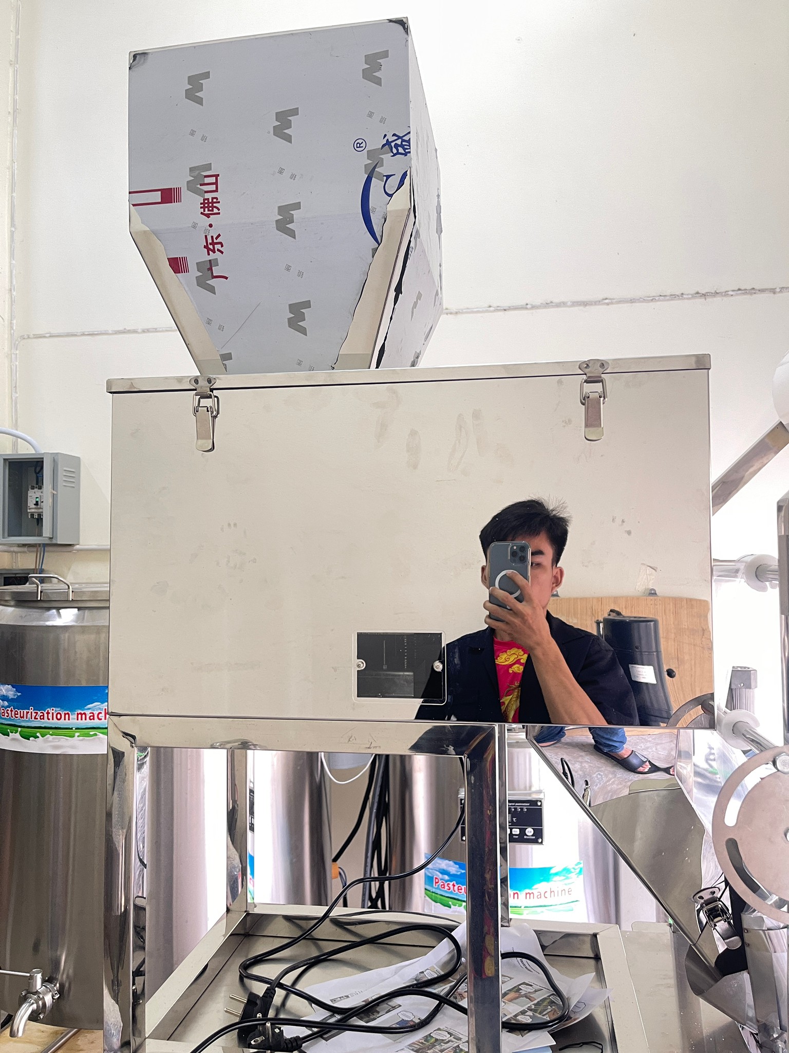 🌈DZD-420B เครื่องบรรจุเมล็ด แป้ง ใบชา แนวตั้งพร้อมซีลถุงไปในตัว