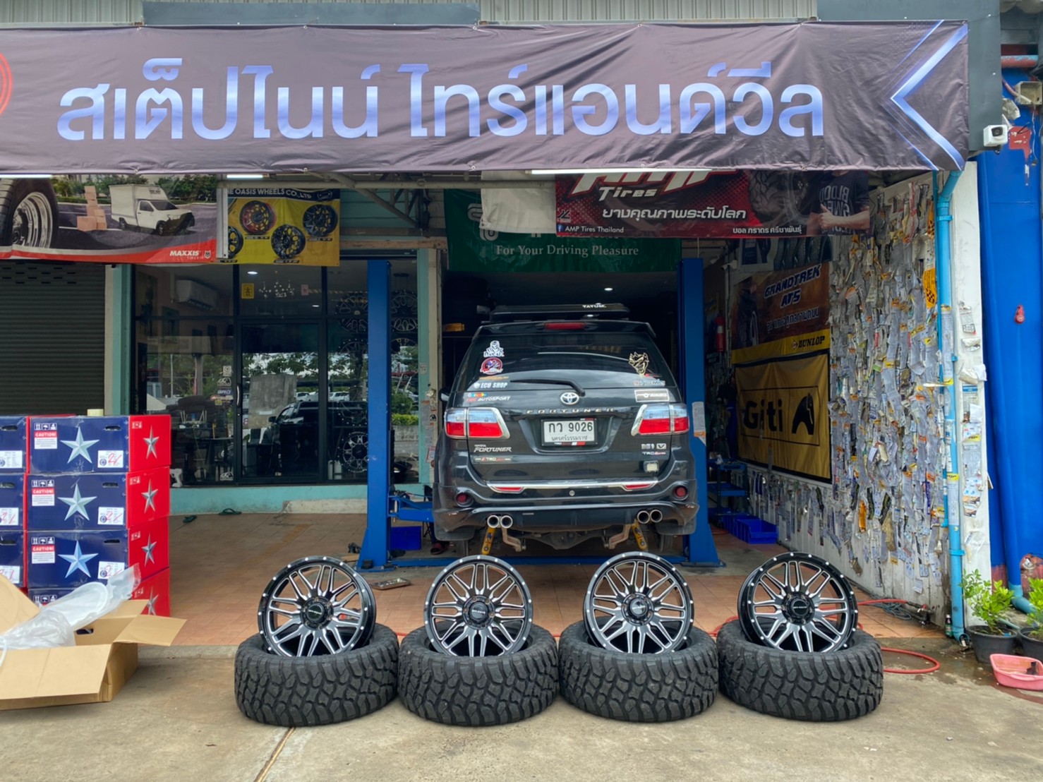 FORTUNER จัดทรงเมกาที่ STEP9