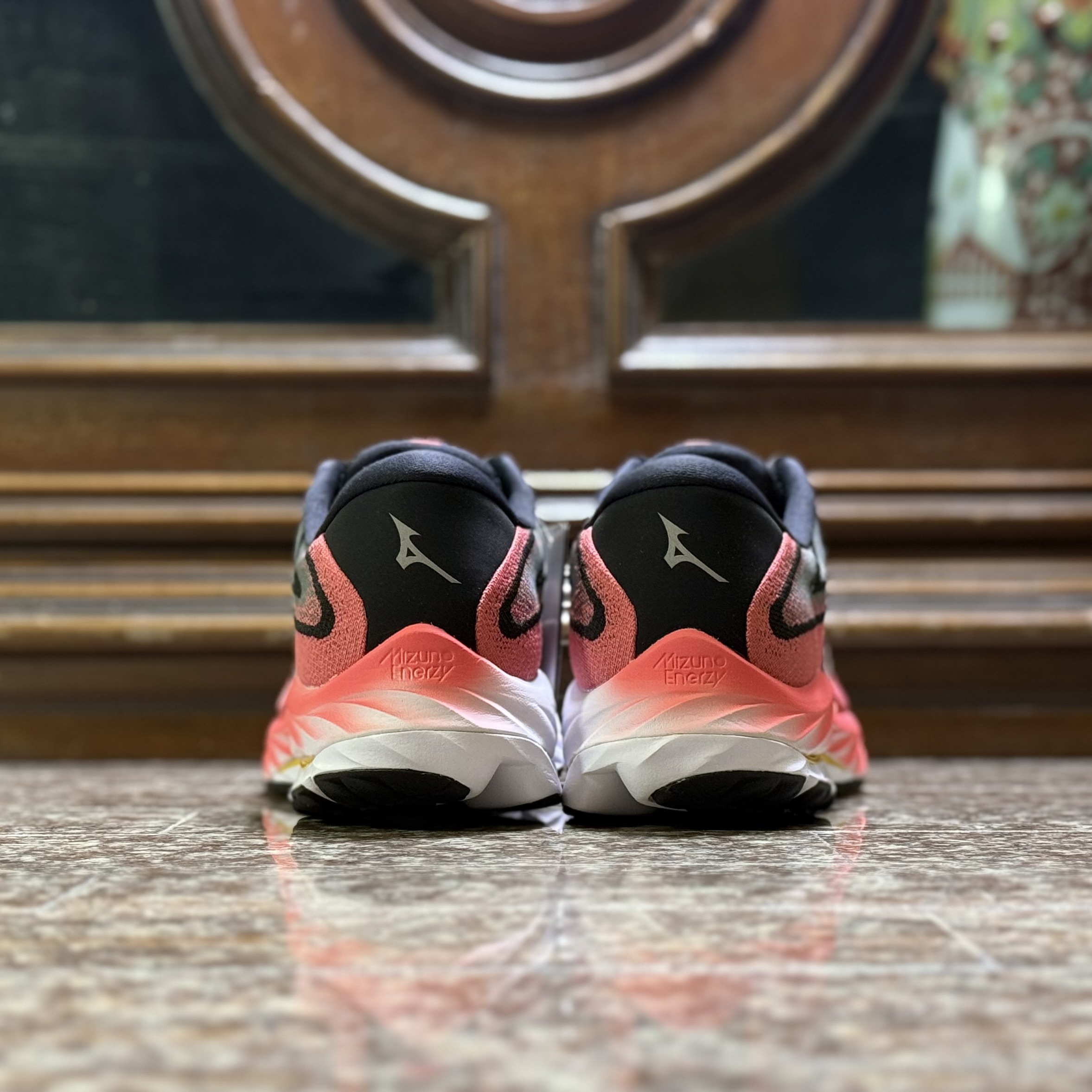 รองเท้าวิ่ง Mizuno Wave Rider 27 Knit ‘Turbulence’ (M9.5US)