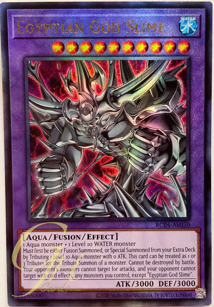 Yugioh [RC04-AE030] Egyptian God Slime (Ultimate Rare)