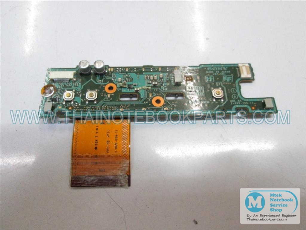 MT05997 แผงวงจรสวิตช์โน้ตบุ๊ค Sony Vaio PCG-6J1M, VGN-SZ4MN, PCG-6Q2M - 10869-786-11 Notebook Switch Board (มือสอง) 2