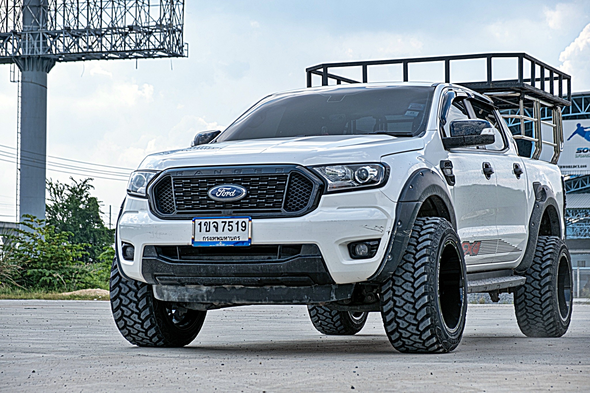 FORD RANGER แต่งทรงเมกาที STEP9