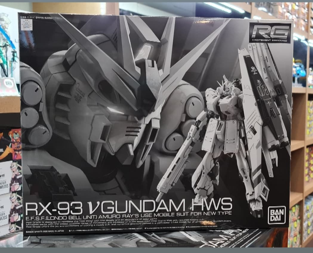 RG 1/144 ν GUNDAM HWS