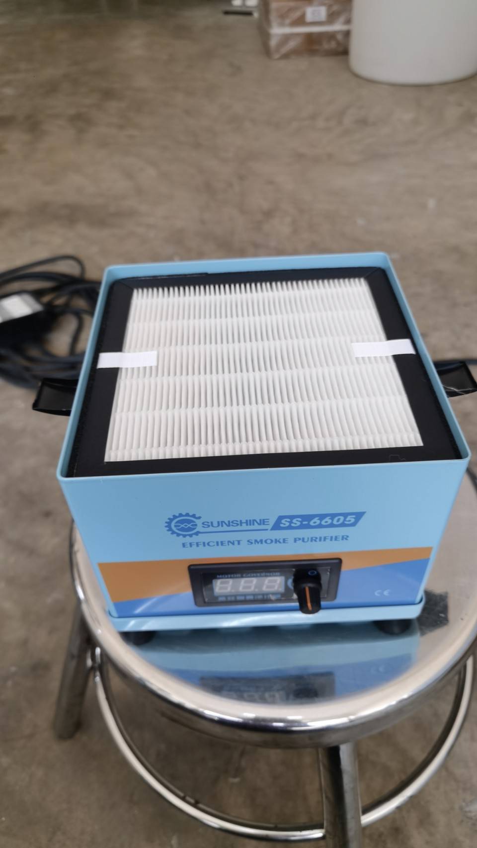 16640 เครื่องดูดควันมินิ powerful smoke purifier SS-6605