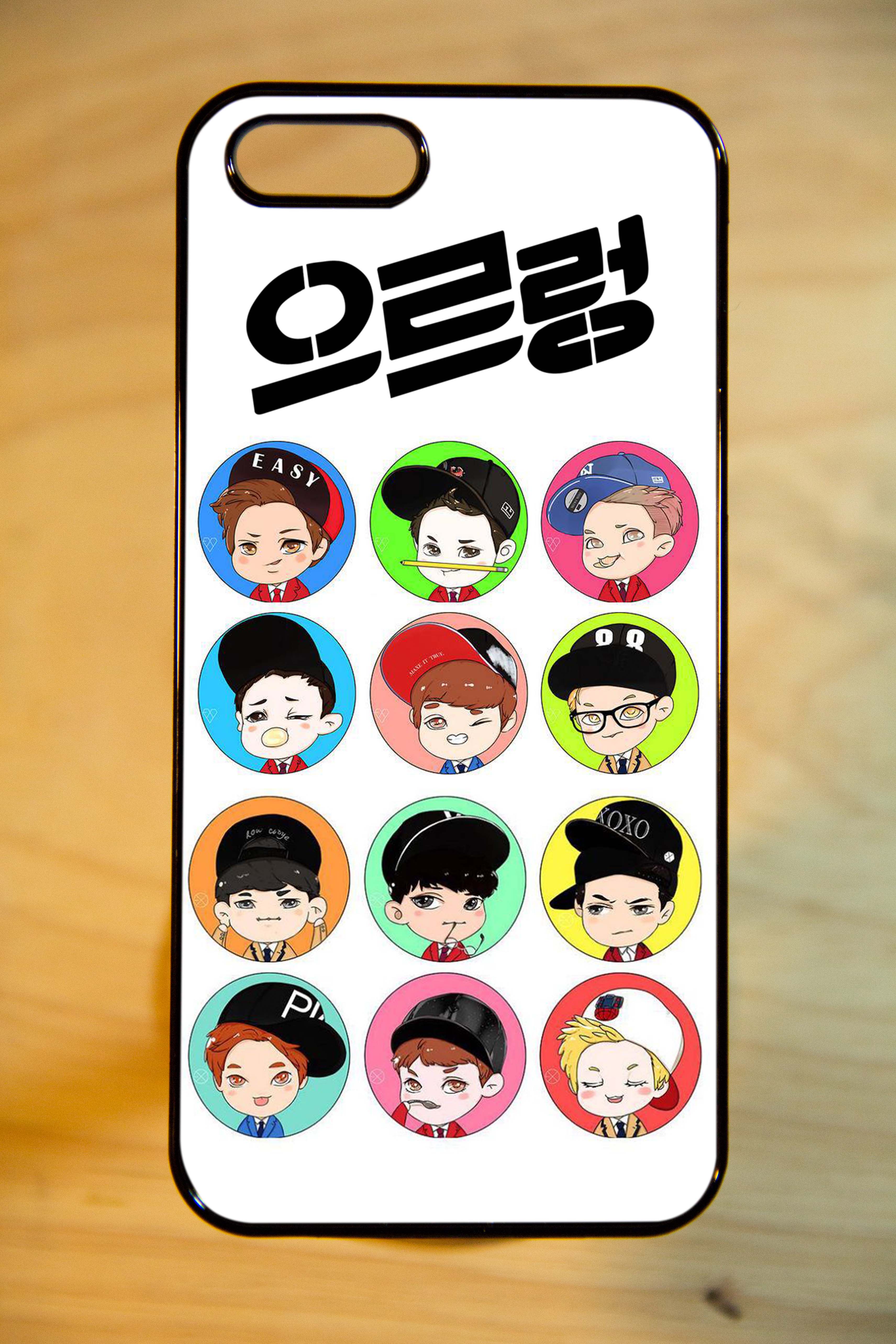 เคสสั่งทำ - ลาย การ์ตูน exo