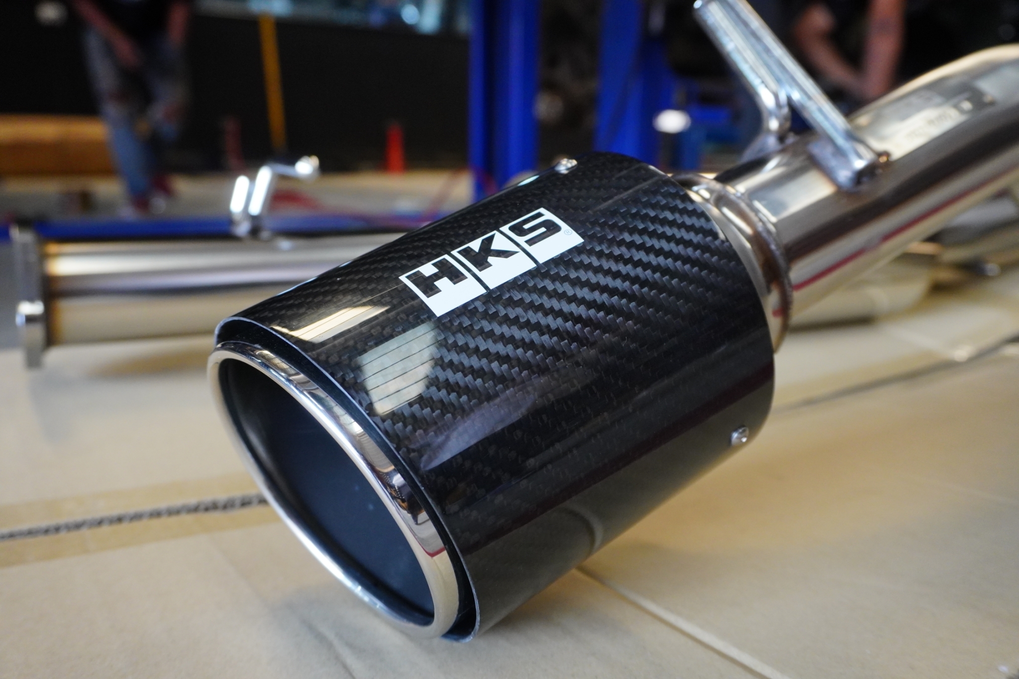 ติดตั้งเรียบร้อย ท่อ HKS จากญี่ปุ่น Carbon TAIL (Single) 𝙃𝙆𝙎 𝙇𝙀𝙂𝘼𝙈𝘼𝙓 𝙁𝙊𝙍𝘿 𝙀𝙑𝙀𝙍𝙀𝙎𝙏 ท่อเด