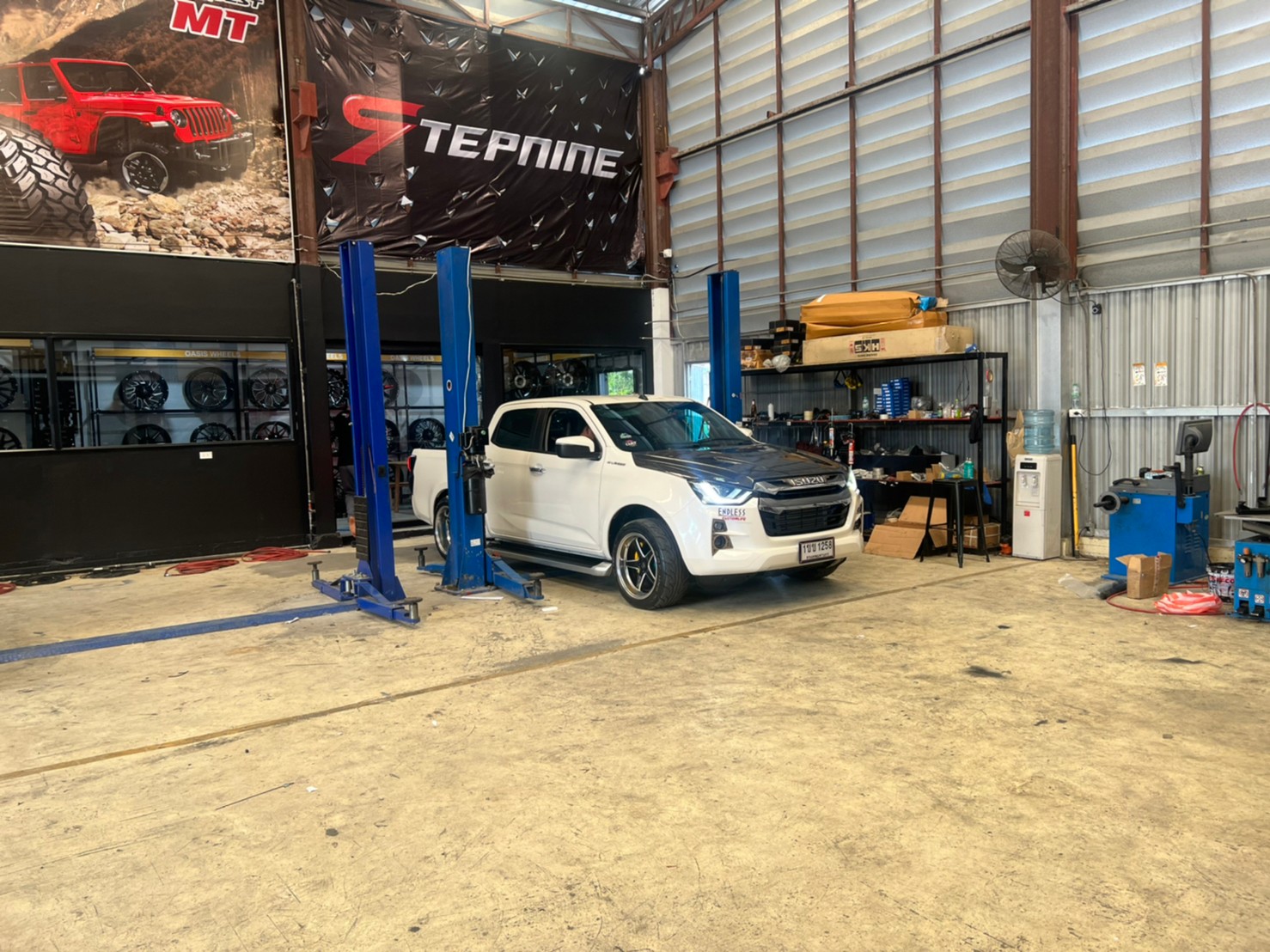 #จากตัวเตี้ยรถซิ่งสู่ตัวสูงทรงเมกา ที่ step9