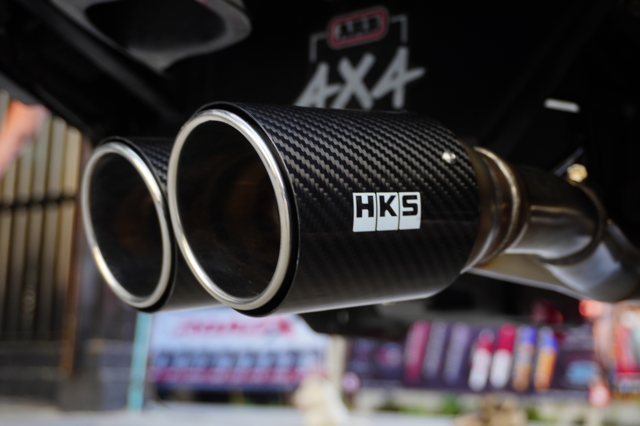 ท่อ HKS จากญี่ปุ่น Side muffler Twin Crb 𝙃𝙆𝙎 𝙇𝙀𝙂𝘼𝙈𝘼𝙓 TOYOTA REVO