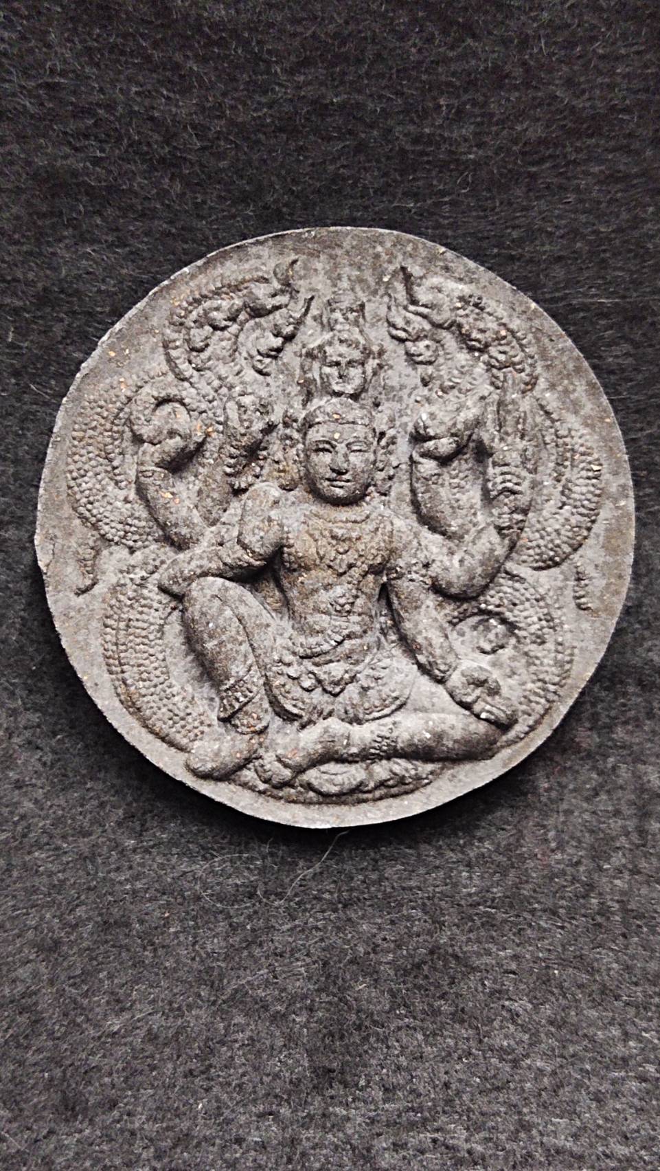 จตุคามรามเทพ รุ่นเก้าหน้า มหาโชค มหาเศรษฐี วัดคงคาวง ( อ้ายเขียว ) อ.พรหมคีรี จ.นครศรีธรรมราช