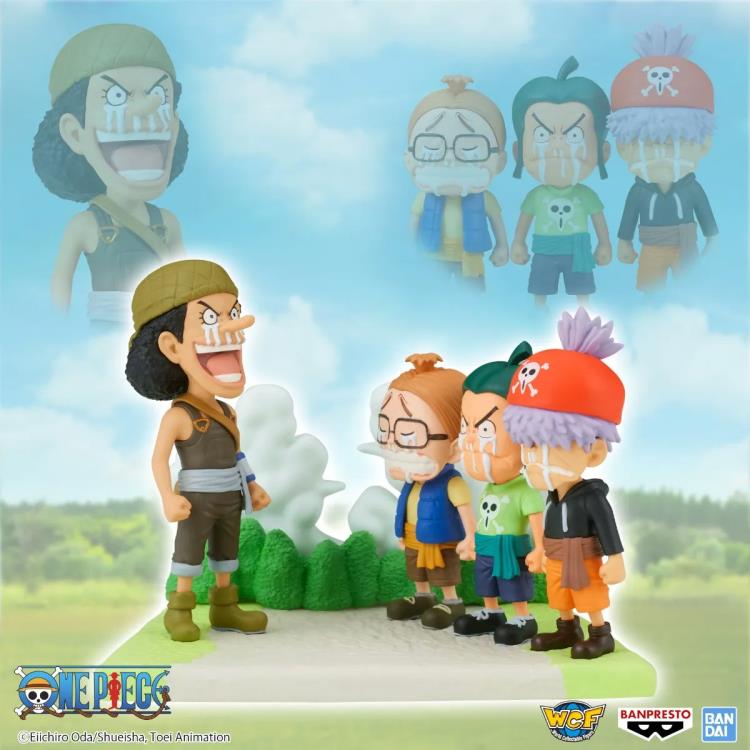 ONE PIECE WORLD COLLECTABLE FIGURE LOG STORIES-USOPP PIRATES-