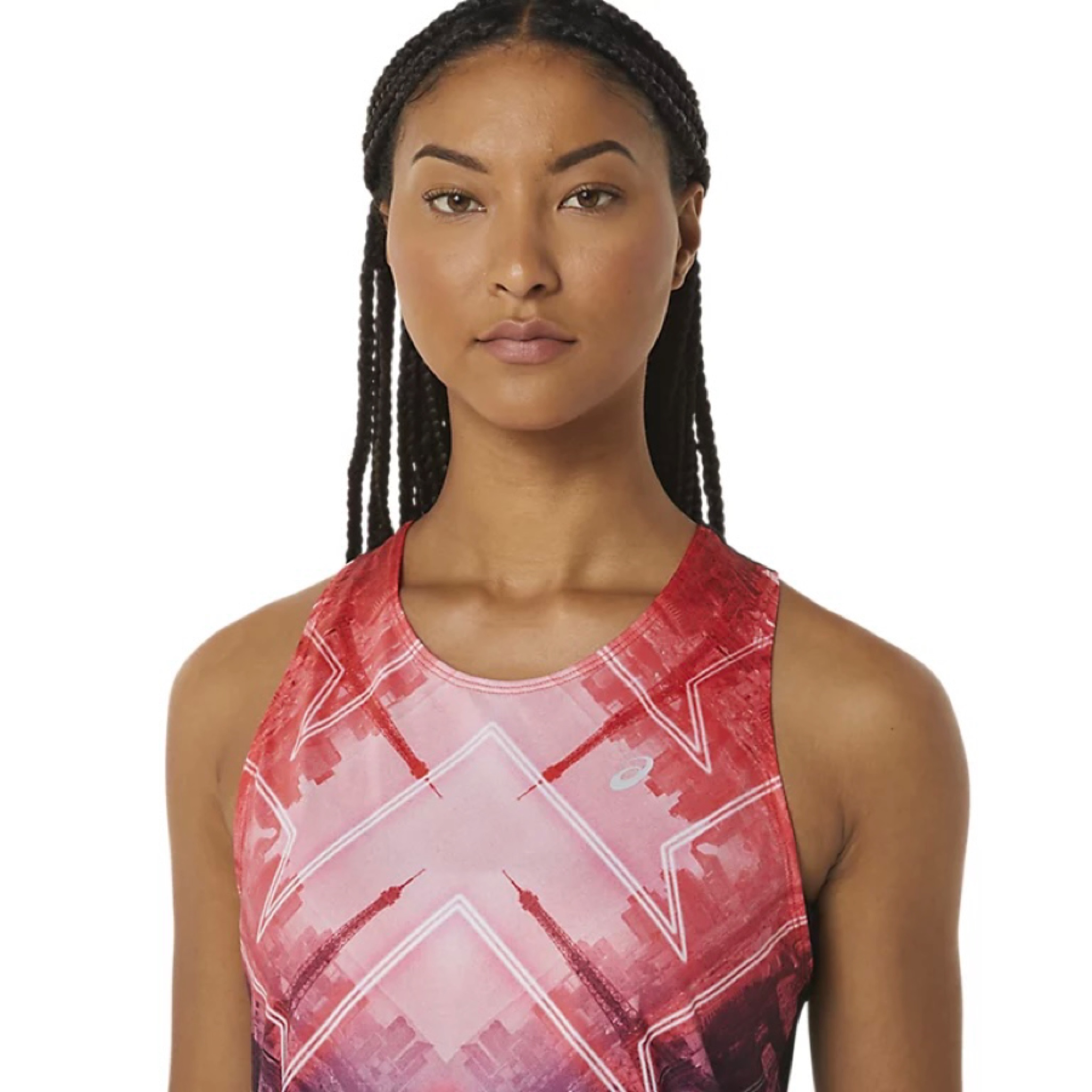 เสื้อวิ่ง ASICS Marathon Running Tank Women ‘PARIS’ (L)