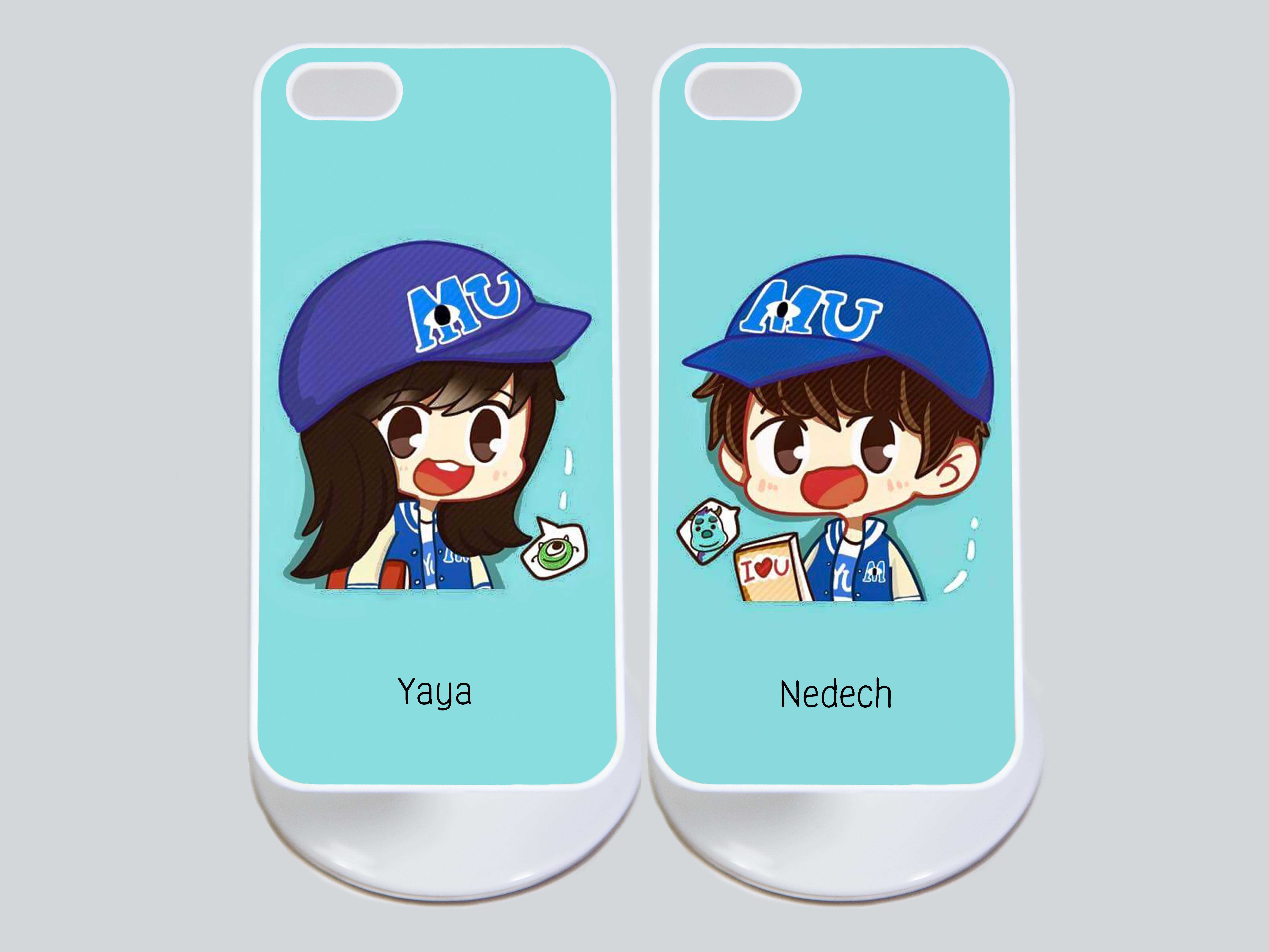 เคสคู่ ลายการ์ตูน
