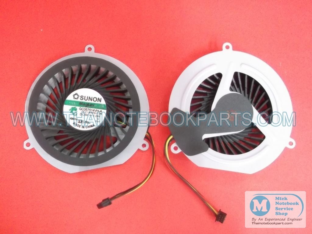 MT06165 พัดลมระบายความร้อนโน้ตบุ๊ค IBM Lenovo ideapad Y470 GC057514VH-A - CPU Cooling Fan สินค้าใหม่ 1