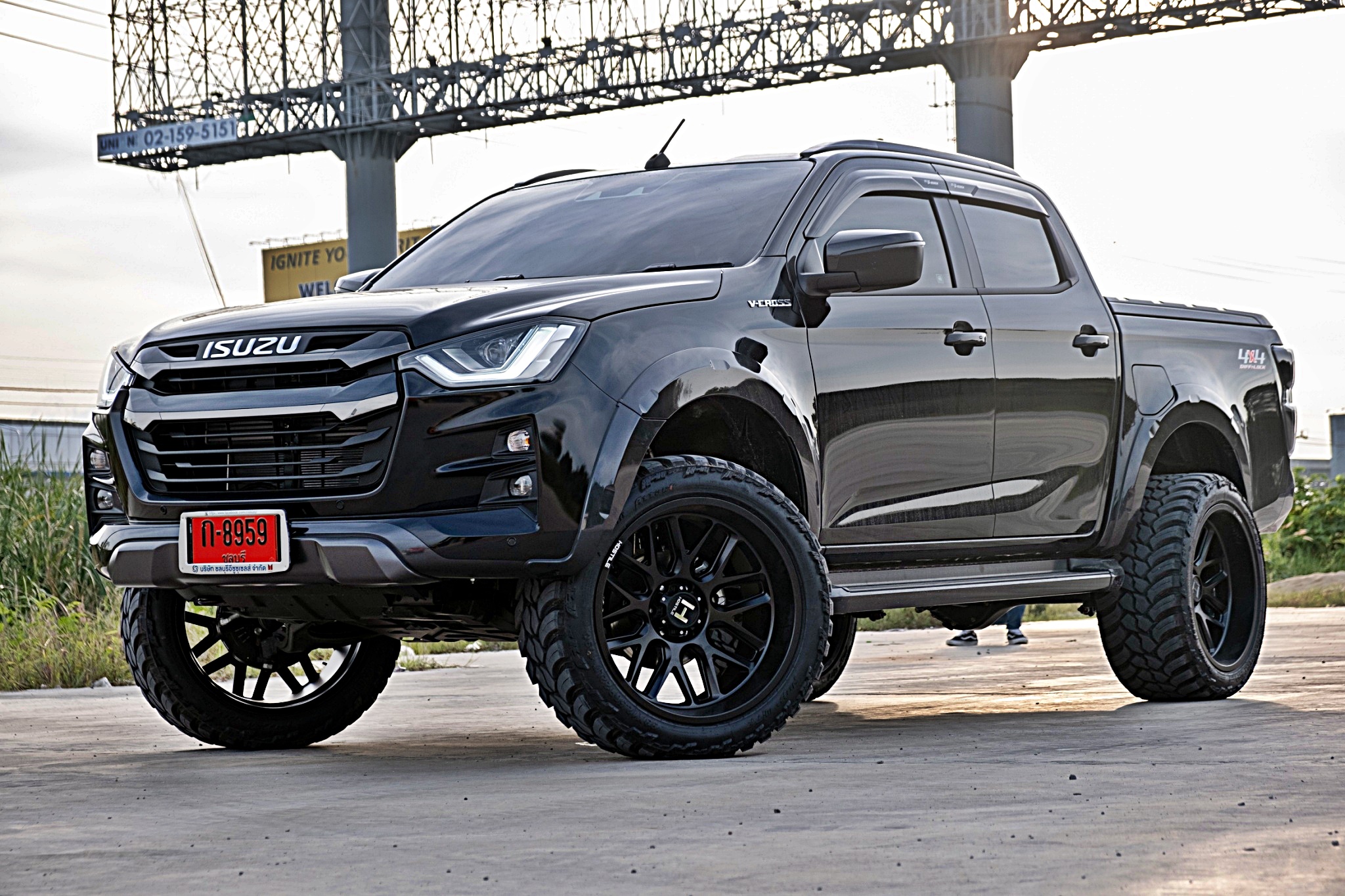 ล้อแท้ HOSTILE H120 ขอบ22 ใส่ D-MAX